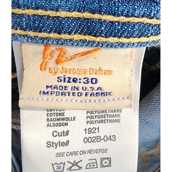 Citizens of Humanity Jeans Size 30 Ingrid 002 Stretch Low Waist Flare Blue denim - Picture 15 of 15